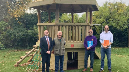 Omnimed Donates To Help Local School Buy New Climbing Frame